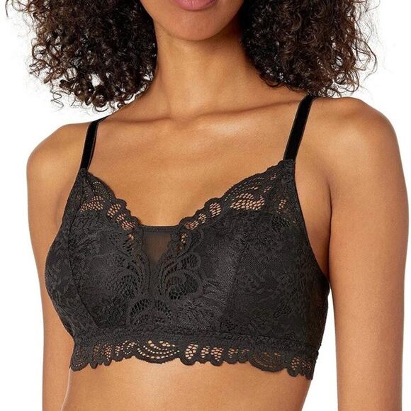 Bali Other - NWT Bali 257426 Womens Lace Desire All Over Lace Wirefree Bra Black Medium